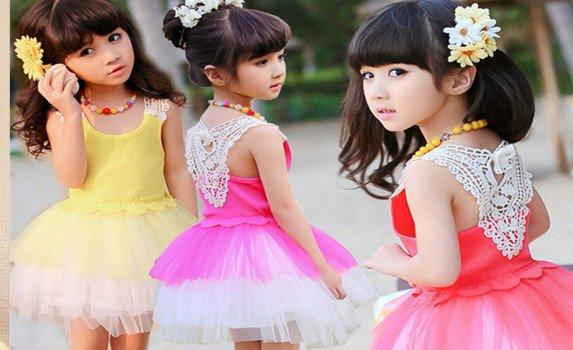 jual dress tutu anak